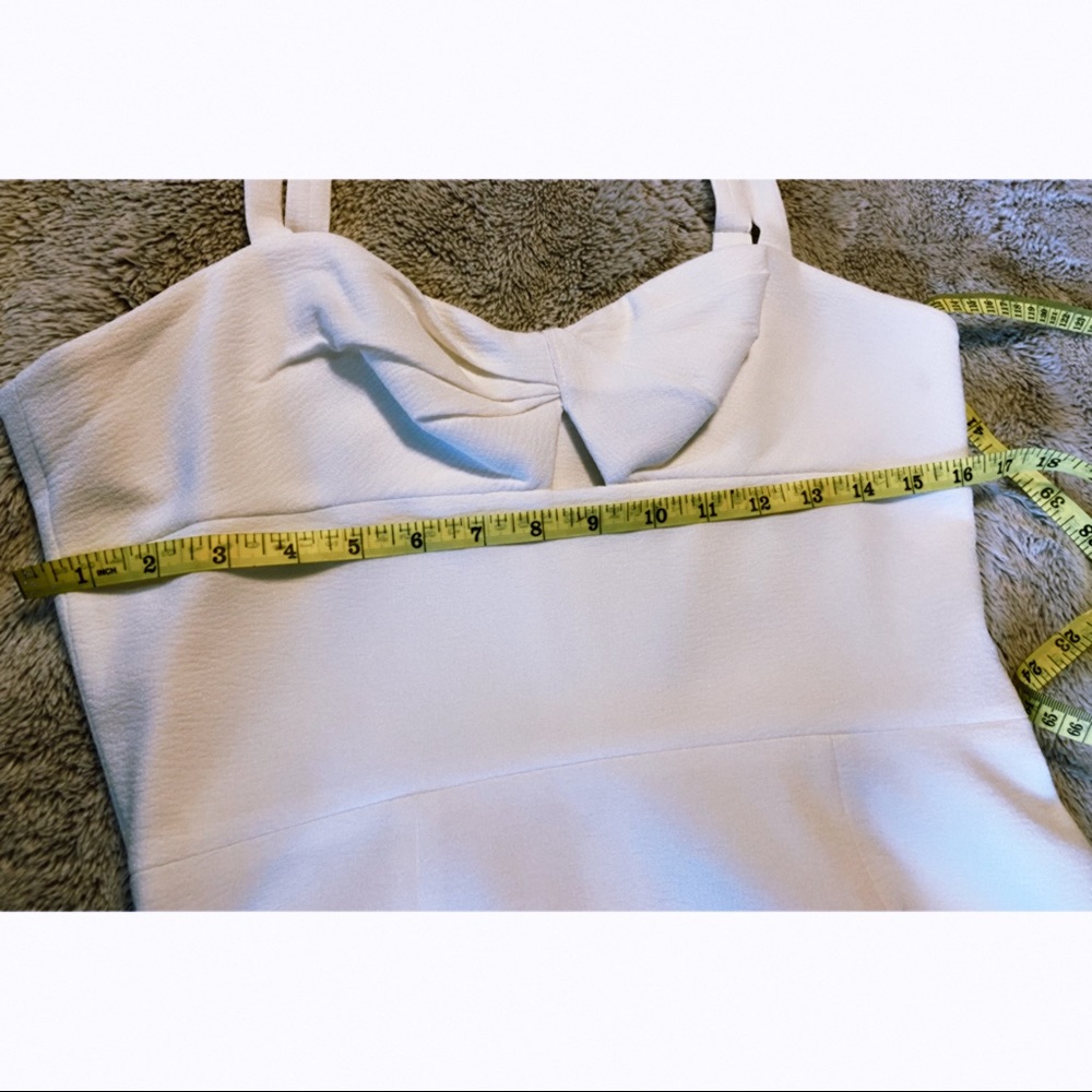 Dress the Population “Eve” White Midi Dress - Picture 4 of 11